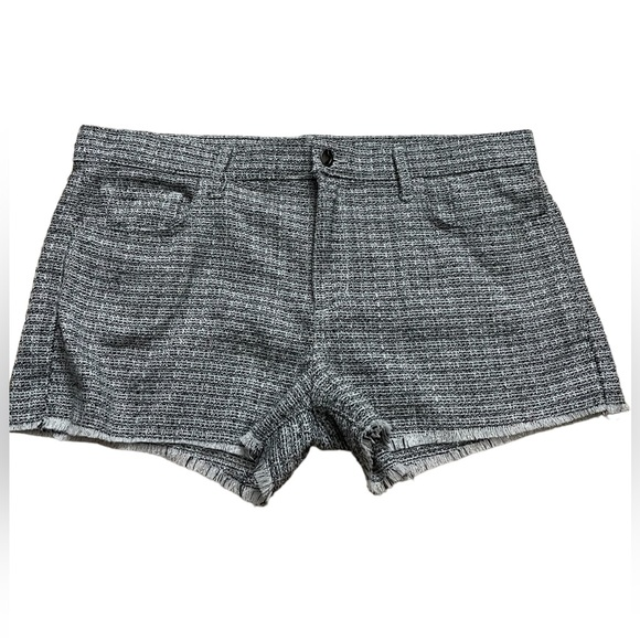Black and White Tweed‎ Shorts Joe’s Jeans - Picture 1 of 7
